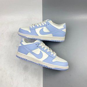 Nike SB Zoom Dunk Low Pro Beige White Light Blue Sneakers